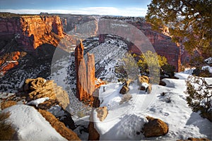 Winter, Canyon de Chelly National Monument, Arizona