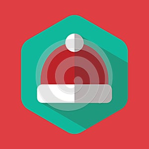 winter cap. Vector illustration decorative design