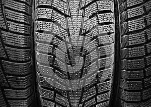 Winter car tyres