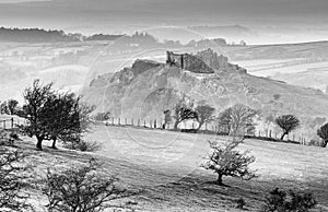 Winter at Carreg Cennen Castle