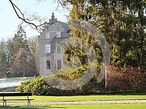 The castle of ruurlo in the netherlands