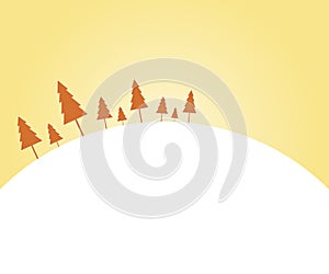 Winter Christmas background