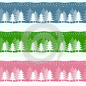 Winter Christmas Banners