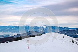 Winter in Cindrel mountains