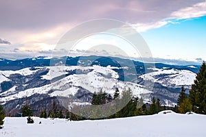 Winter in Cindrel mountains