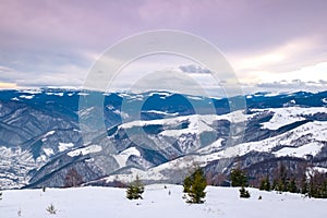 Winter in Cindrel mountains