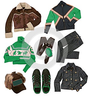 Winter clothes collection
