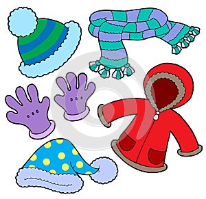 Winter clothes collection