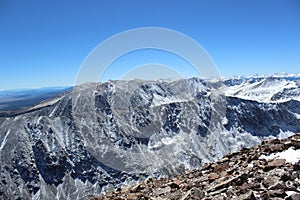 Winter in the Colorado Rocky Mountains, Quandary Peak