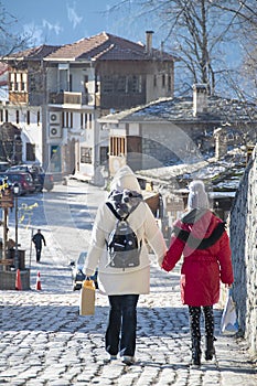 Winter Day Scene, Metsovo, Greece