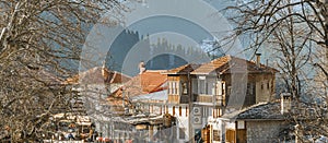 Winter Day Scene, Metsovo, Greece