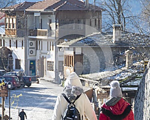 Winter Day Scene, Metsovo, Greece