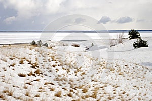 Winter in Dead dunes