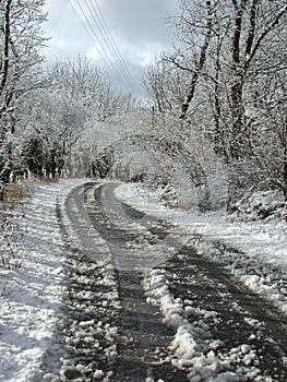 Winter in Denmark