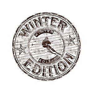 Winter edition stamp