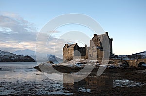 Winter at Eilean Donan Castle