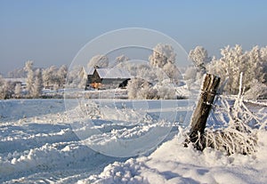 Winter farm