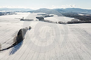 winter fields