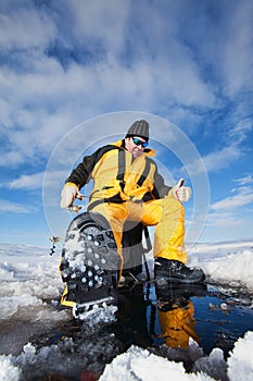 Winter fishing