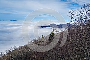 Winter Fog over the Shenandoah Valley