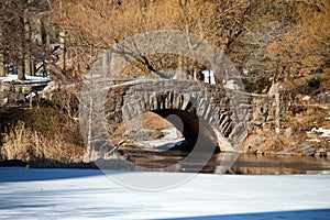 Winter Foot Bridge