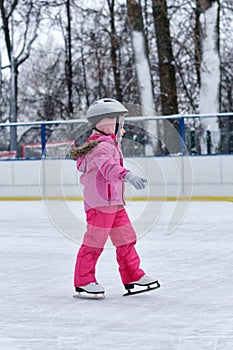 Winter fun child