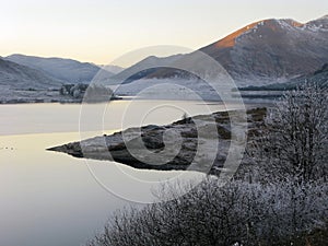 Winter at Glen Garry, Scotland