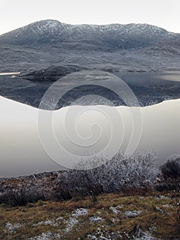 Winter at Glen Garry, Scotland