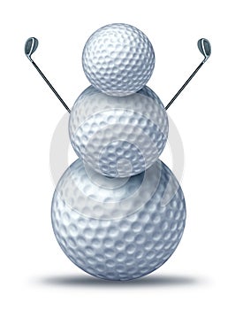 Winter golf