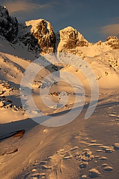 Winter in high Tatras