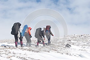 Winter hiking