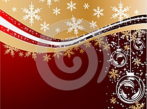 Winter holiday background