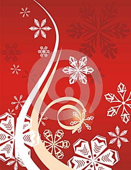 Winter holiday background