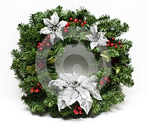 Winter Holiday Christmas Wreath