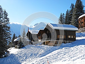 Winter holiday house