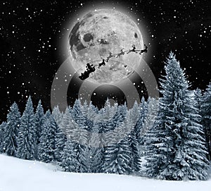 Winter Holiday Theme background