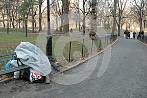 Winter house for homeless