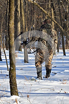 Winter hunter photo