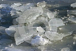 Winter Ice Lake