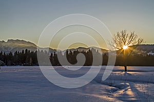 Winter in Isarwinkel