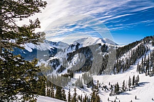 Kachina Peak New Mexico during winter season photo