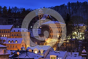 Winter in Karlovy Vary