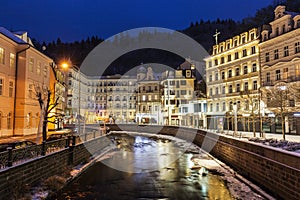 Winter in Karlovy Vary