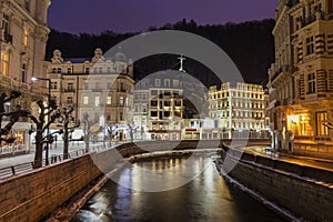 Winter in Karlovy Vary