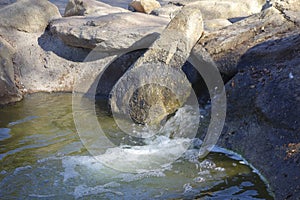 Winter Lake Waterfall, Cortez Park, Phoenix, AZ