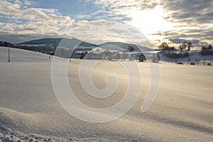 Winter Landscape in Austria