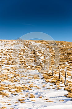 Winter landscape in Austria