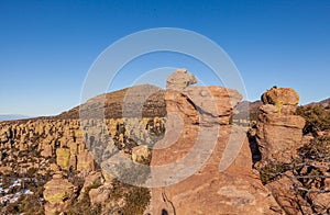 Winter Landscape in Chiricahua National Monument Arizona