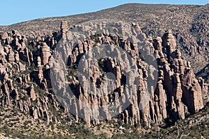 Winter Landscape in Chiricahua National Monument Arizona