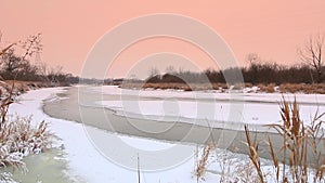 Winter landscape in full HD